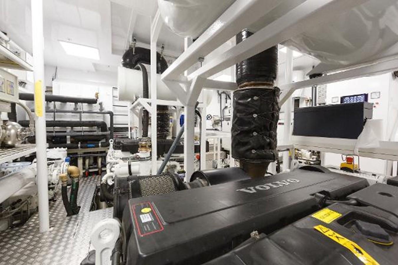 a machine in a factory aboard 121FT EXPLORER 37 Yacht for Sale