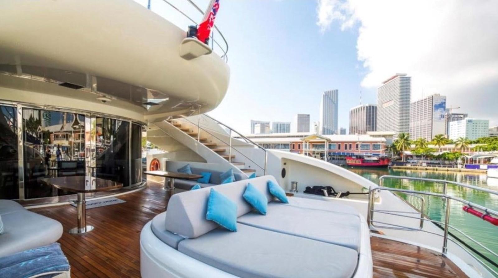 a boat on a body of water aboard HAPPY HOUR Yacht for Sale