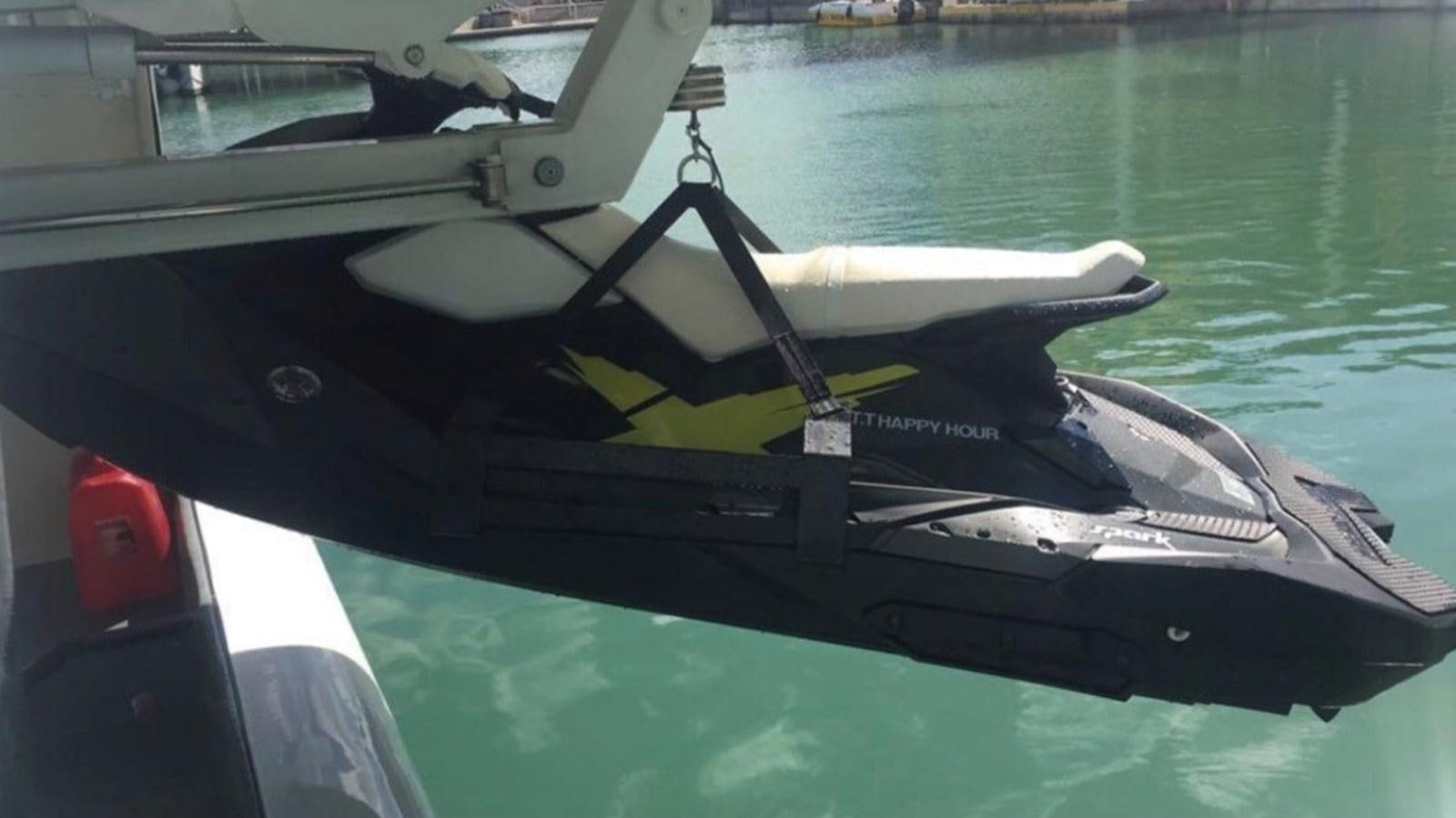 a boat in the water aboard HAPPY HOUR Yacht for Sale