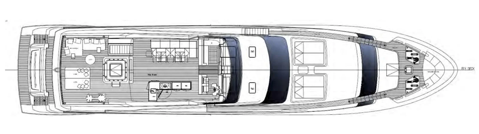 diagram aboard TOUTE SWEET Yacht for Sale