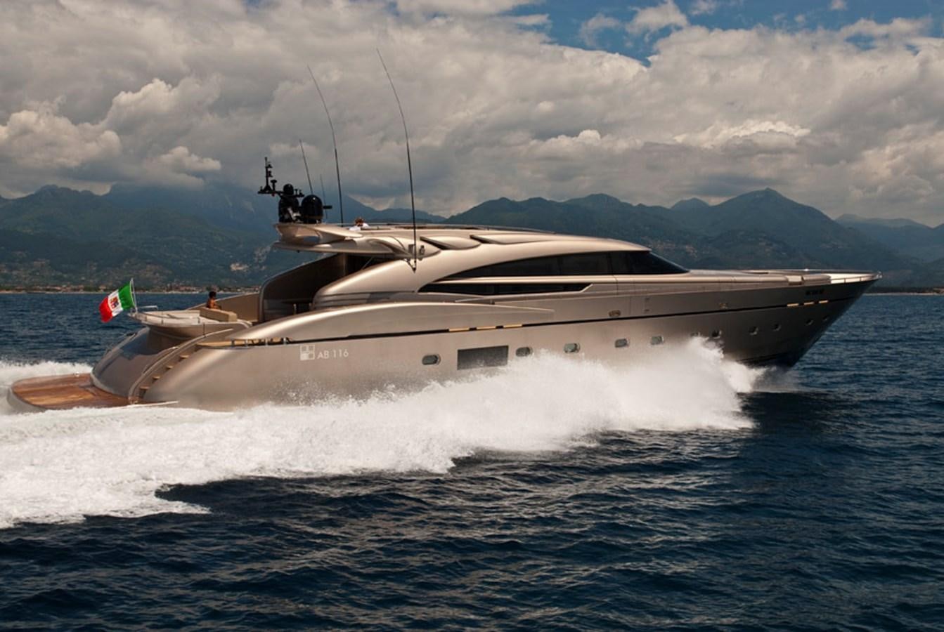 a boat on the water aboard MUSA Yacht for Sale