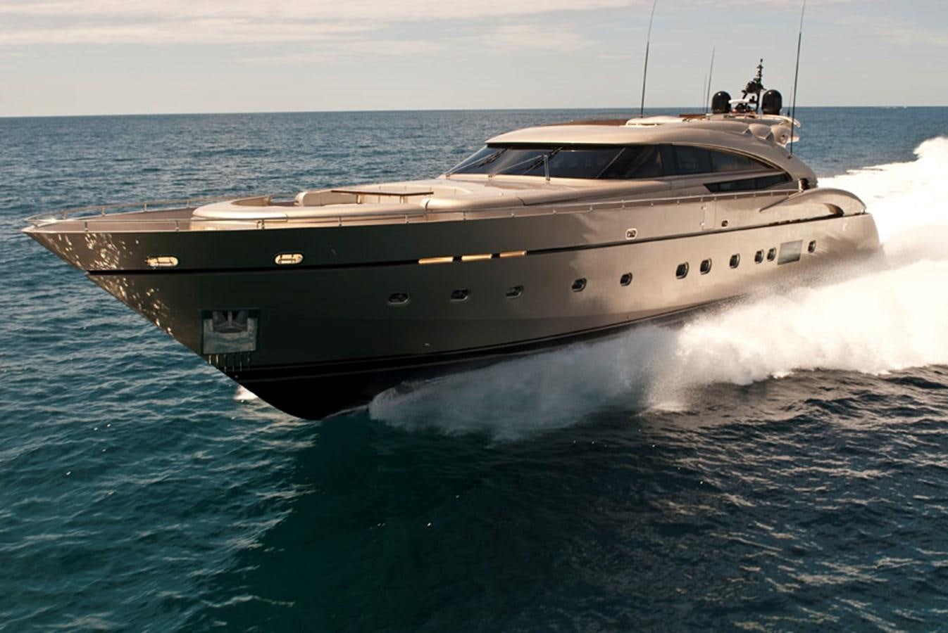 a boat on the water aboard MUSA Yacht for Sale