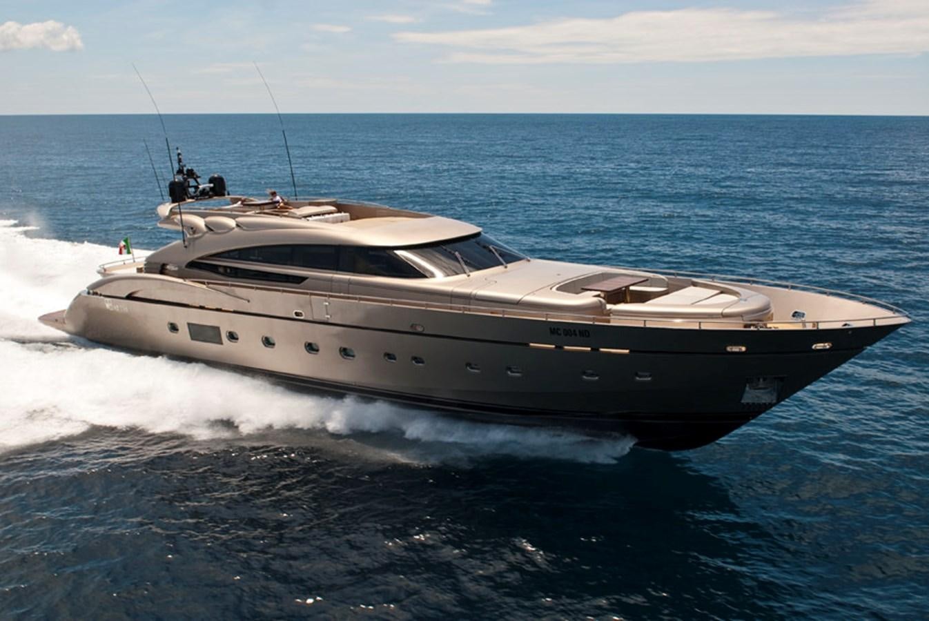 a boat on the water aboard MUSA Yacht for Sale