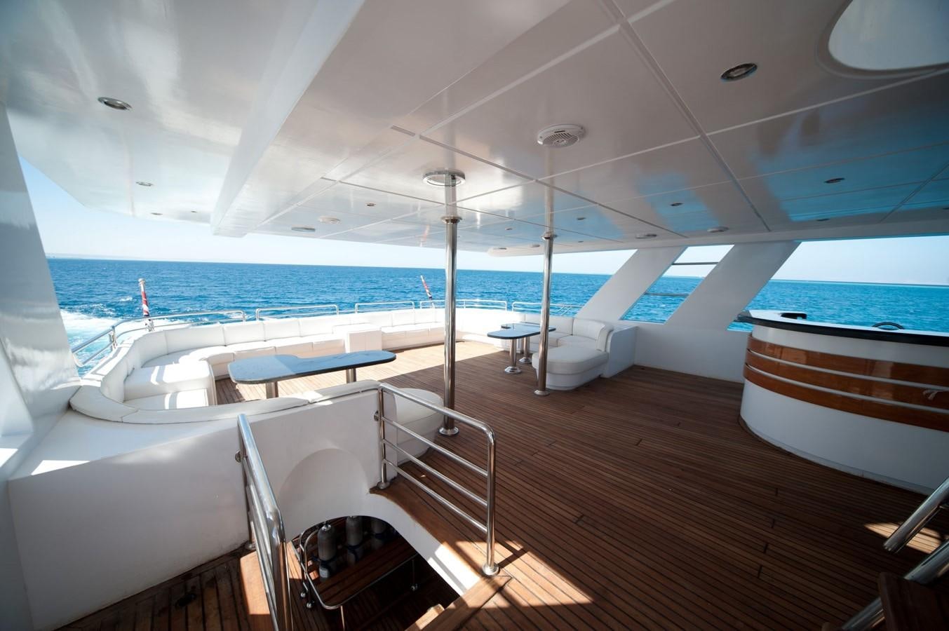a boat on the water aboard BETELGUESER Yacht for Sale