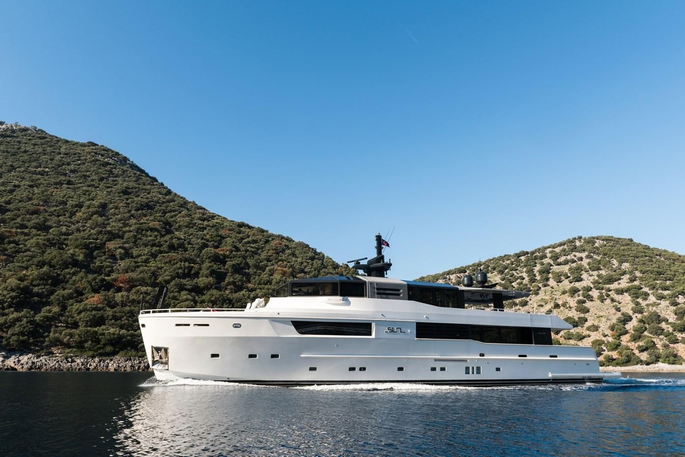 a boat on the water aboard SUN Yacht for Sale