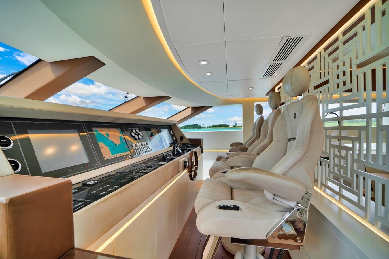 a space shuttle in a museum aboard DIAMOND Yacht for Sale