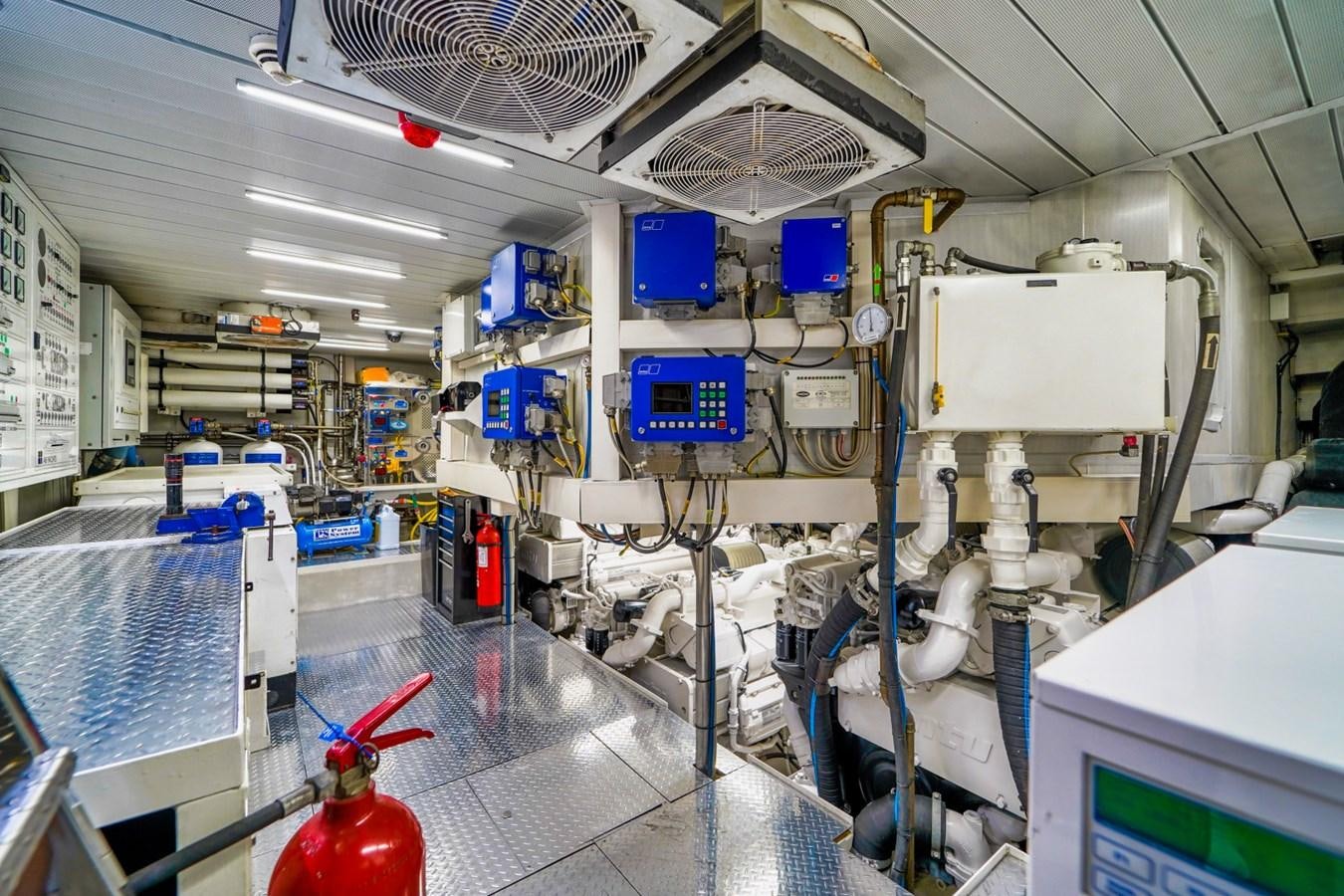 a room with several machines aboard DIAMOND Yacht for Sale