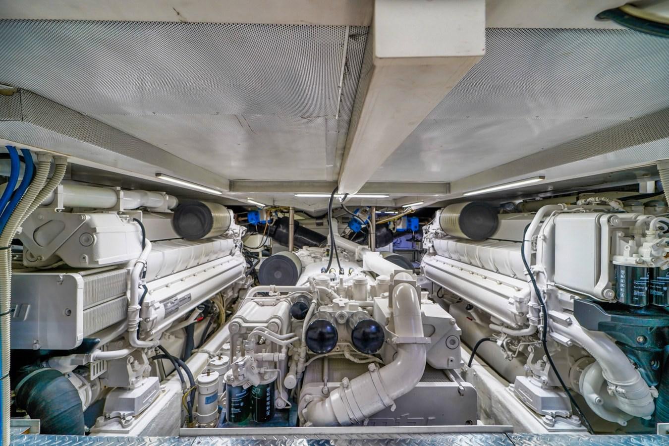 a close-up of a machine aboard DIAMOND Yacht for Sale