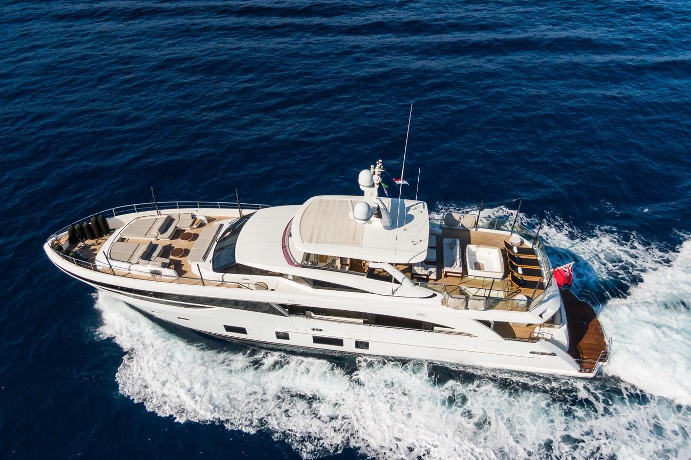 a boat on the water aboard MINOR FAMILY AFFAIR Yacht for Sale