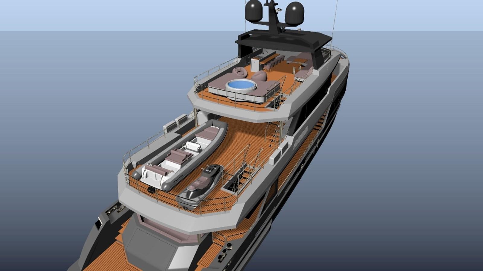 a boat on the water aboard INACE EXPLORA 115 Yacht for Sale
