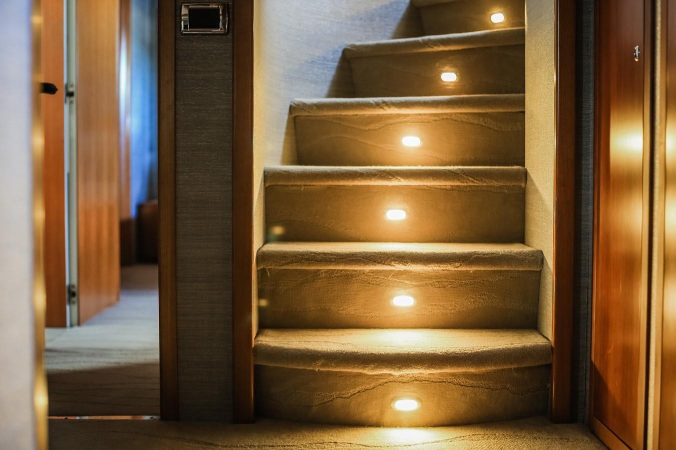 a stack of books aboard HUNTER Yacht for Sale