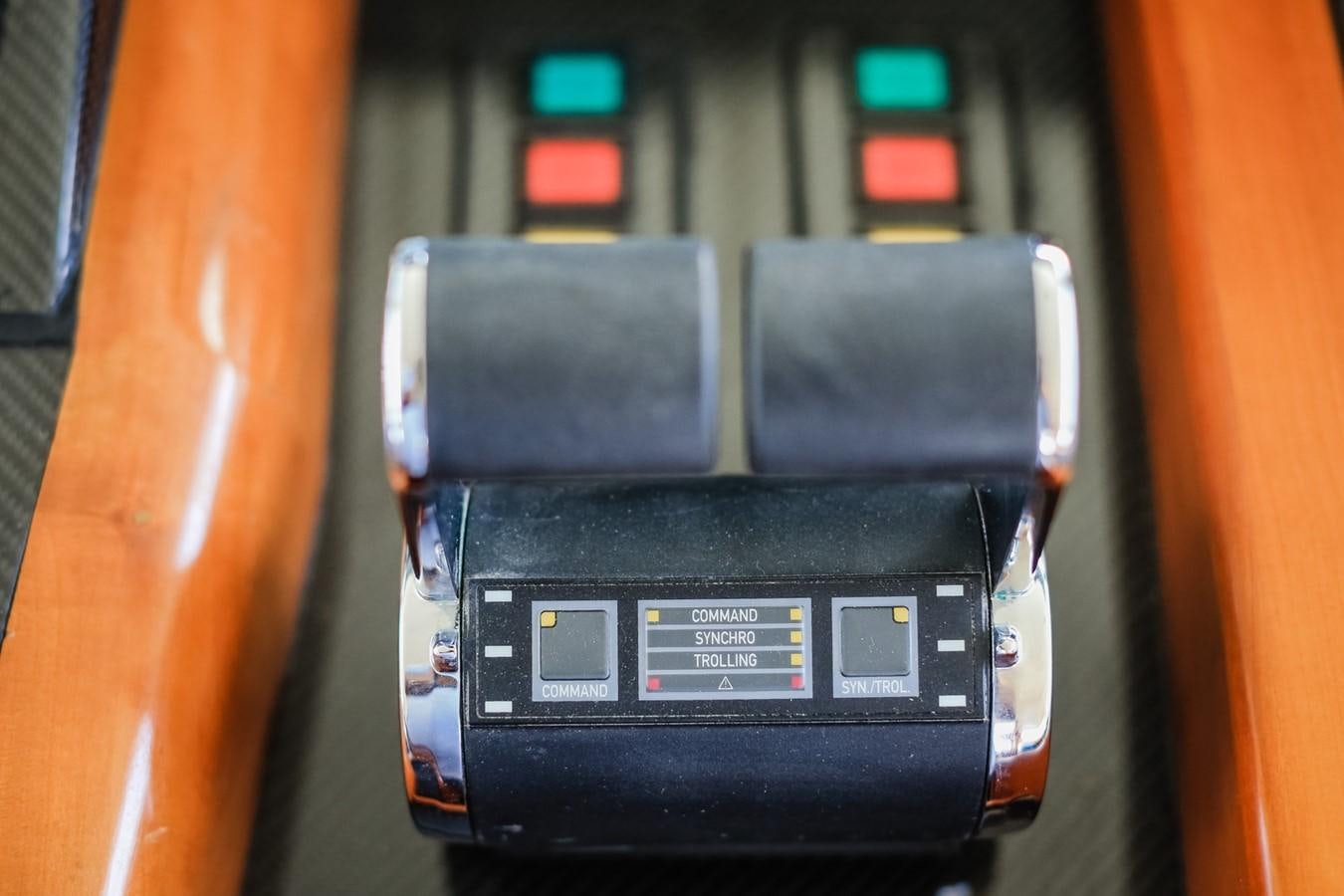 a black and silver electronic device aboard HUNTER Yacht for Sale