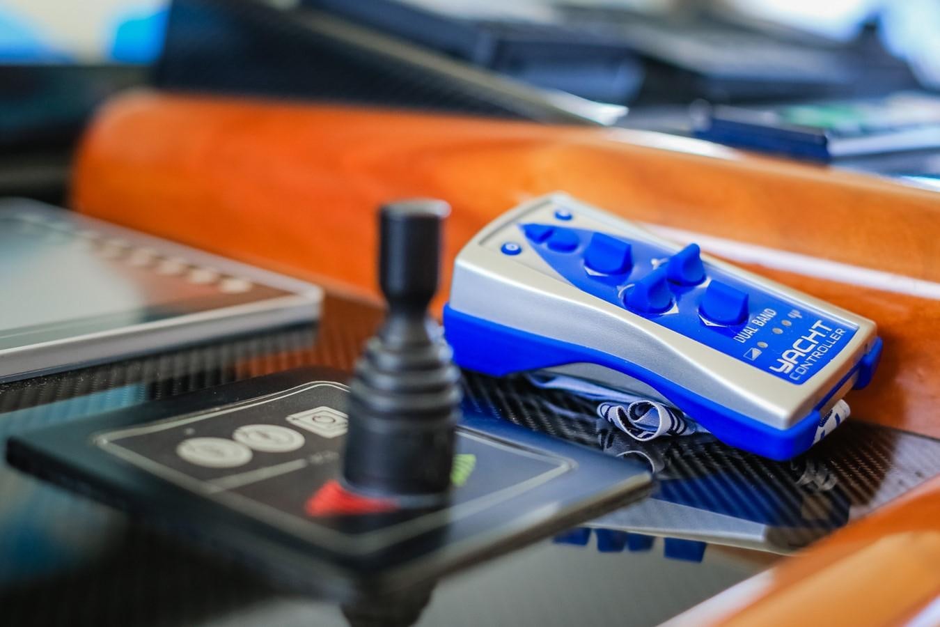 a close-up of a pen aboard HUNTER Yacht for Sale