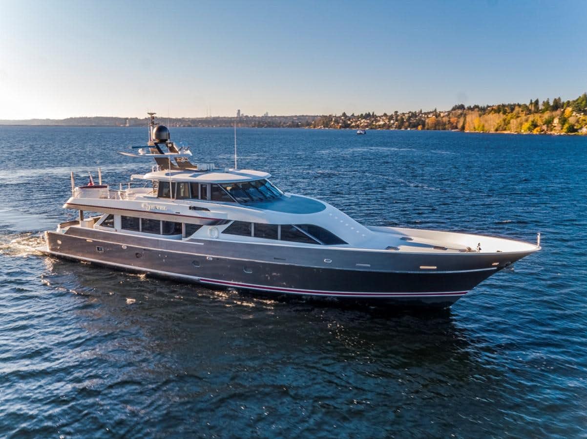a boat on the water aboard C JEWEL Yacht for Sale