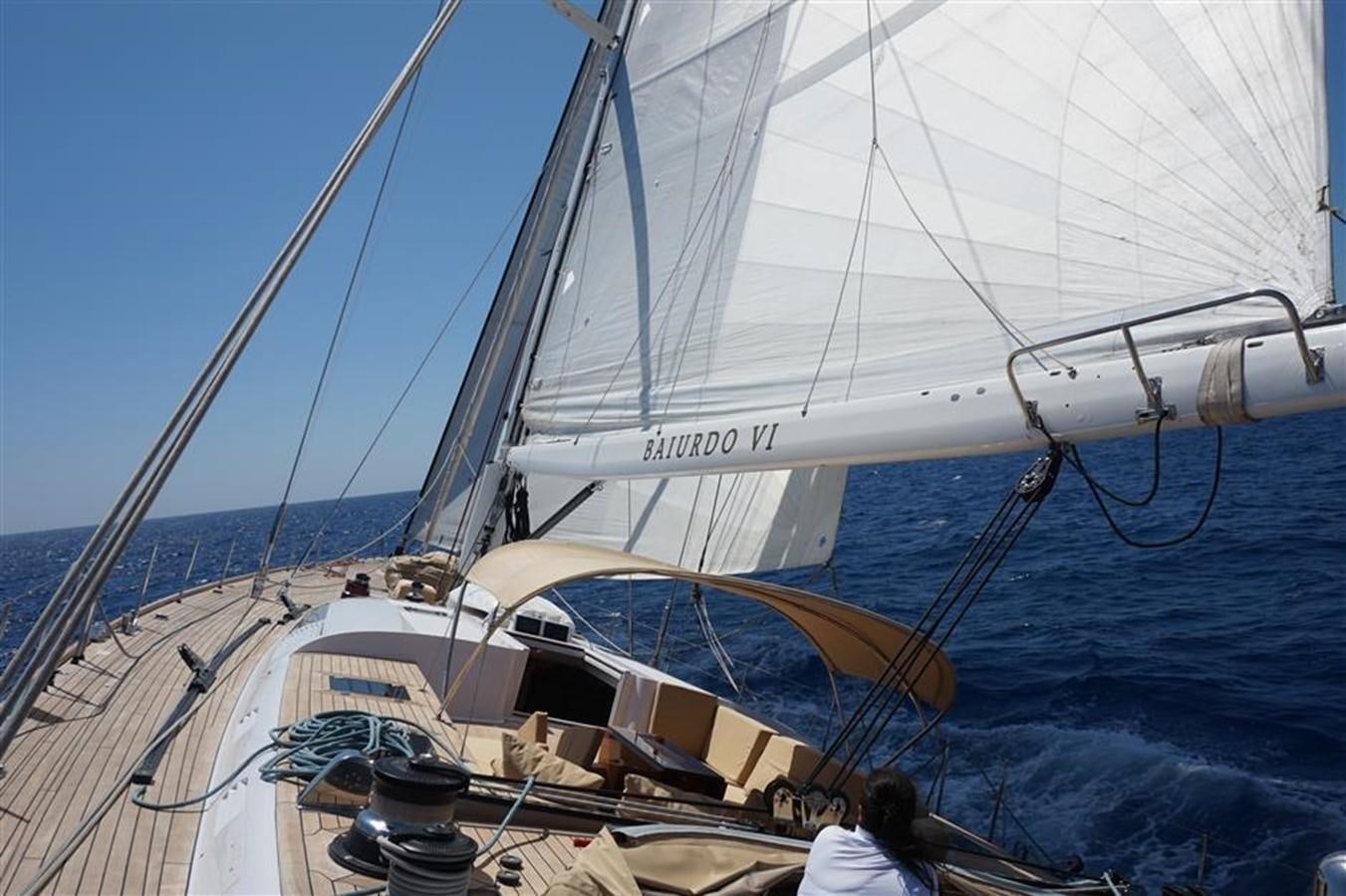 a sailboat on the water aboard BAIURDO VI Yacht for Sale