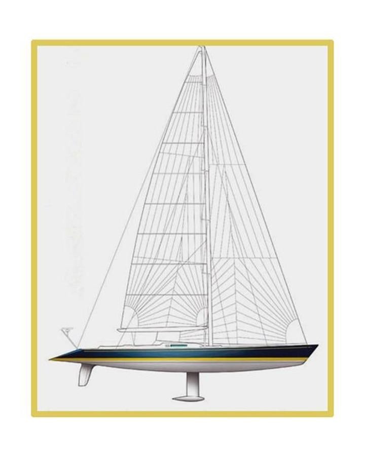 diagram aboard BAIURDO VI Yacht for Sale