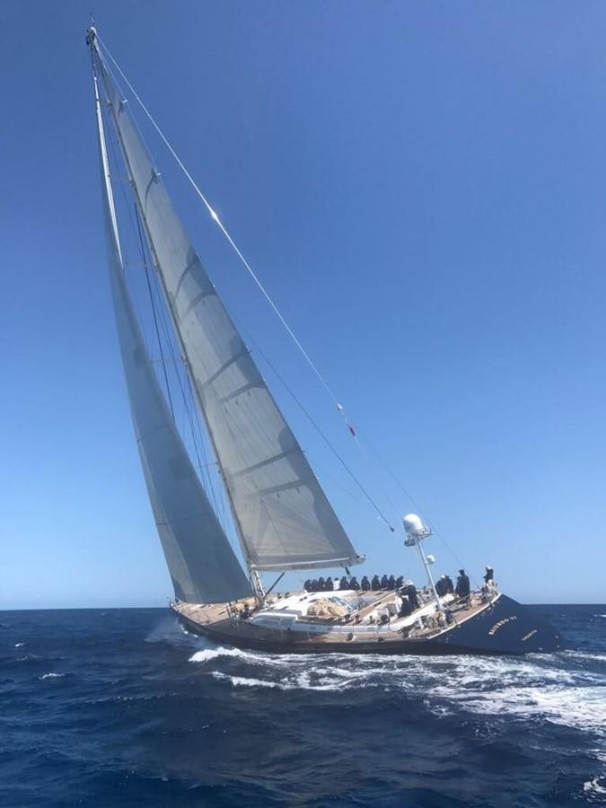 a sailboat on the water aboard BAIURDO VI Yacht for Sale