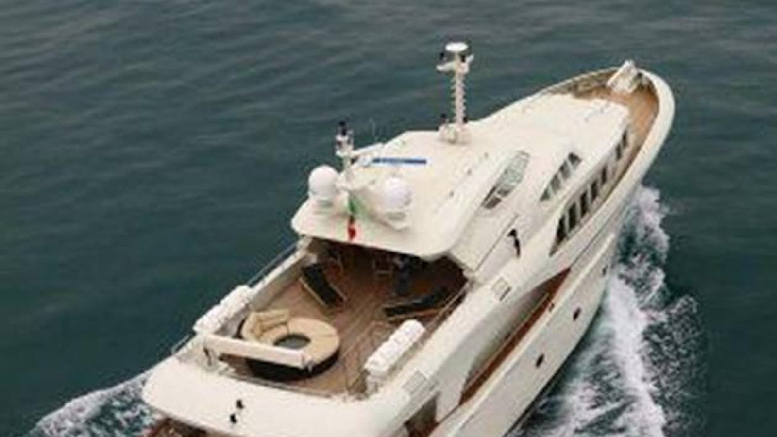 a boat on the water aboard BENETTI STYLE Yacht for Sale