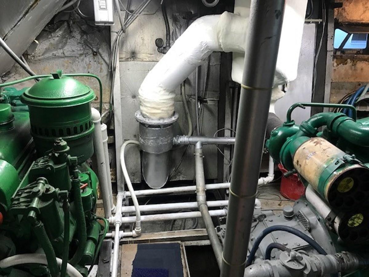 a machine with pipes aboard LADY TAMARA Yacht for Sale