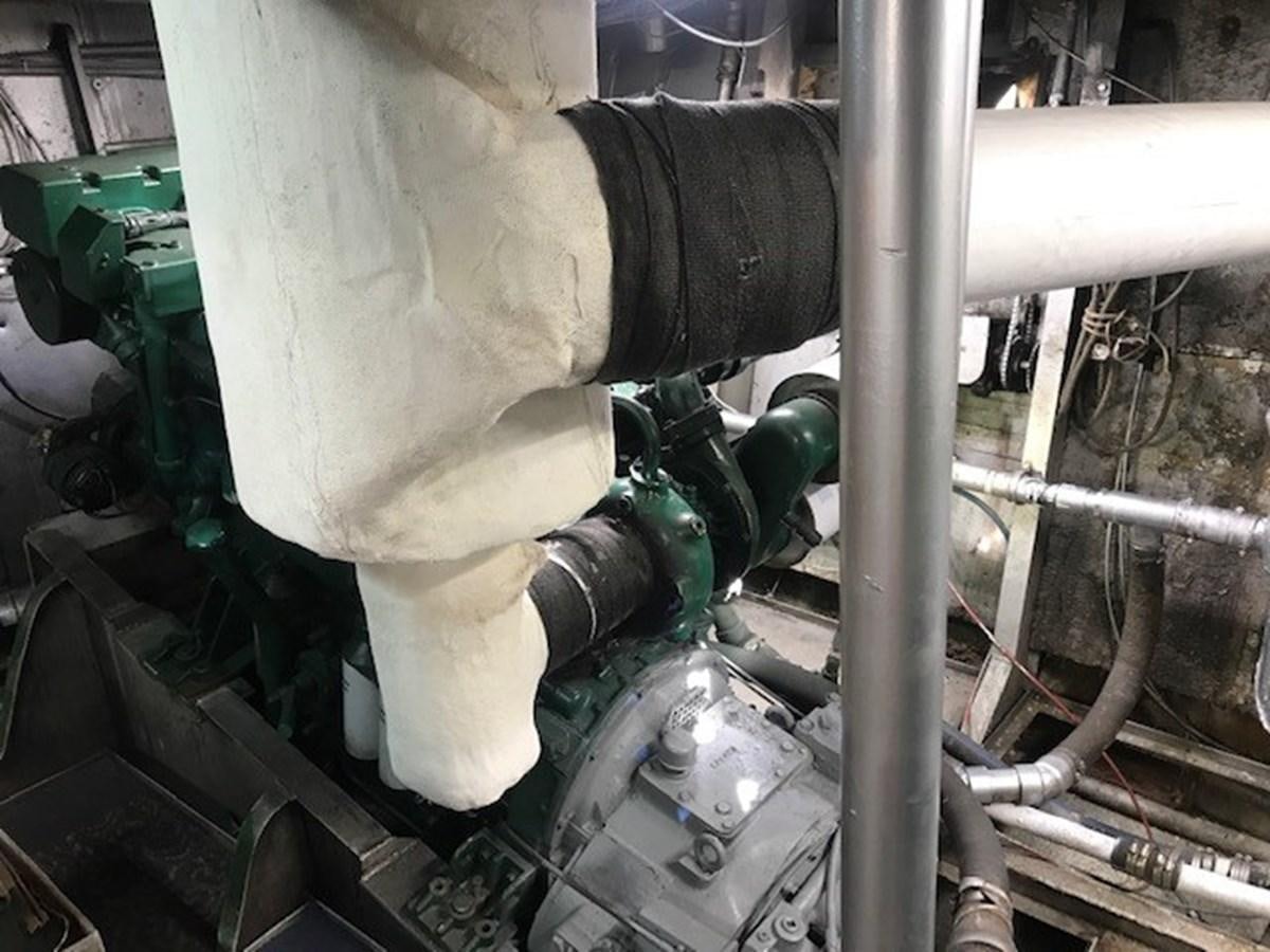 a factory machinery with pipes aboard LADY TAMARA Yacht for Sale