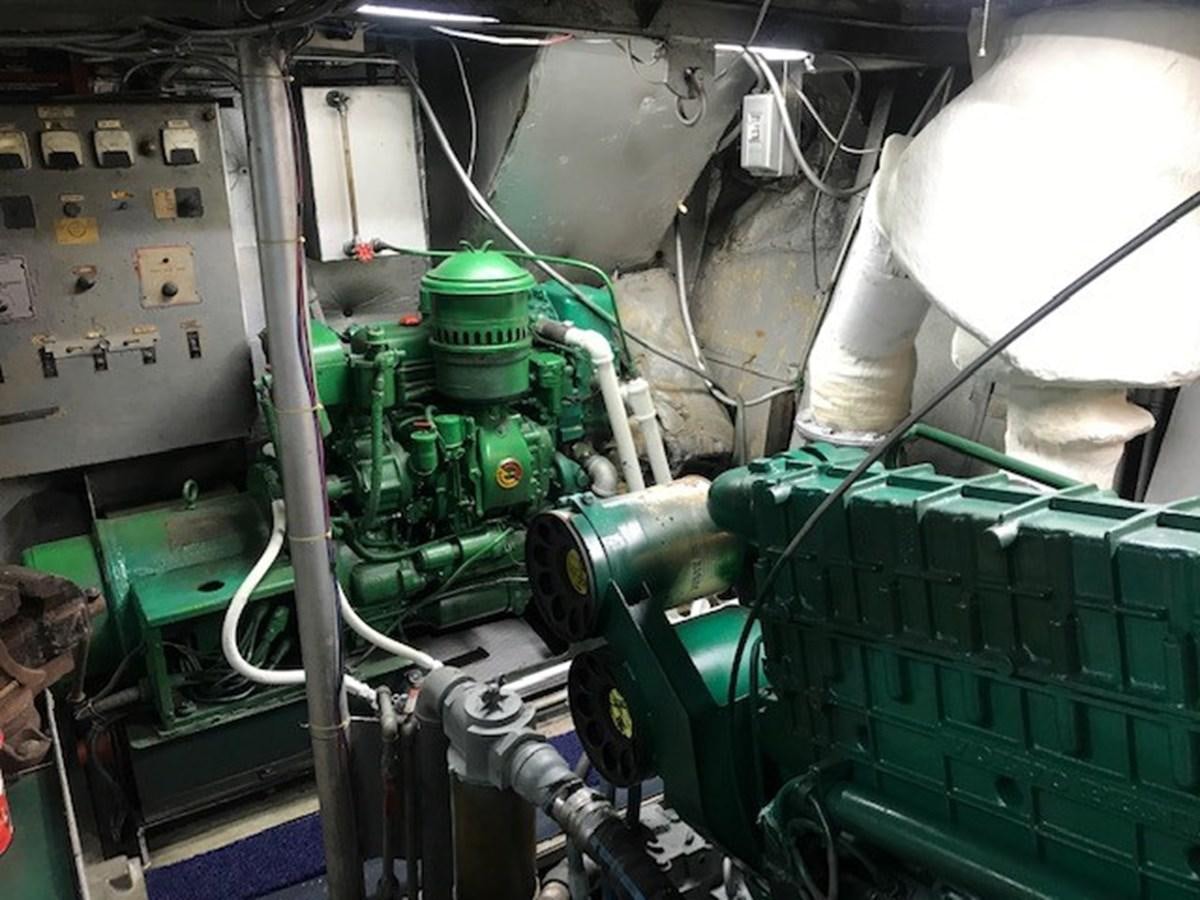 a close-up of a machine aboard LADY TAMARA Yacht for Sale