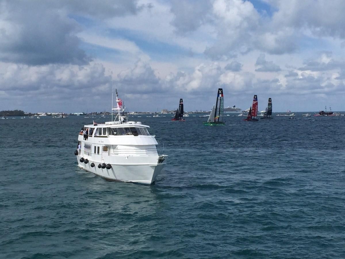 a group of boats in the water aboard LADY TAMARA Yacht for Sale