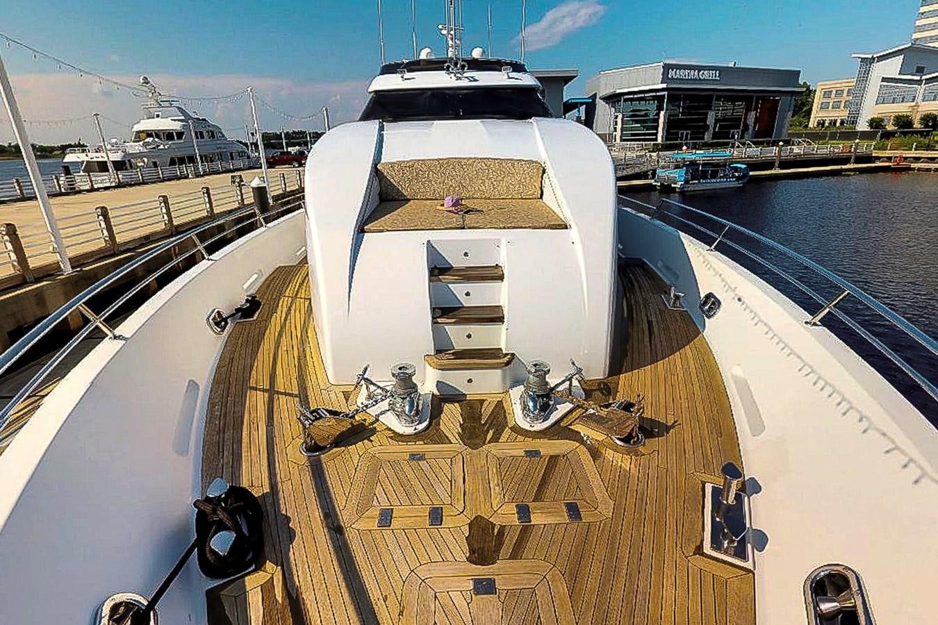 a boat on a dock aboard IDLETYME II Yacht for Sale