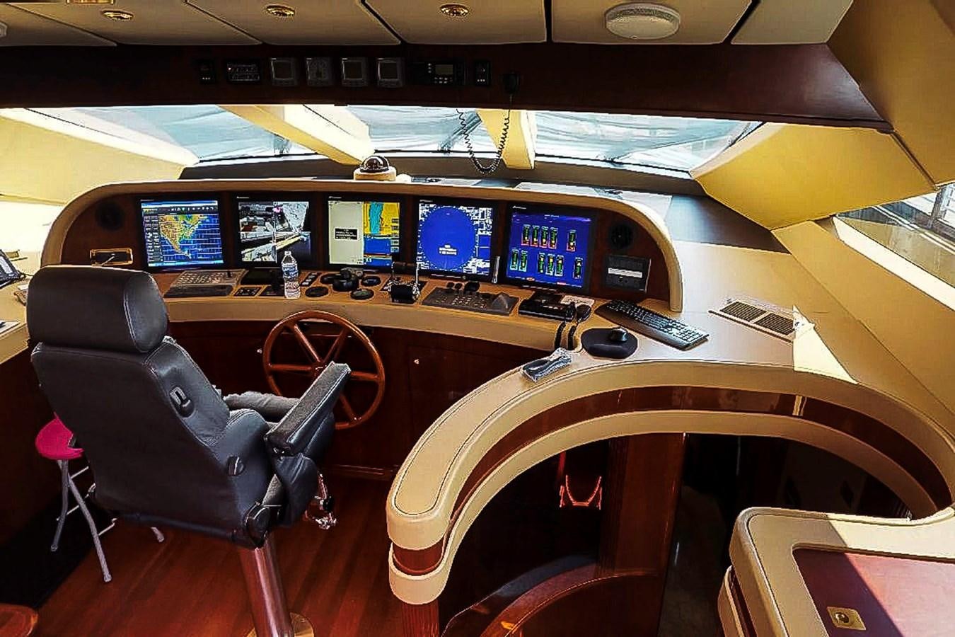 inside of a plane aboard IDLETYME II Yacht for Sale