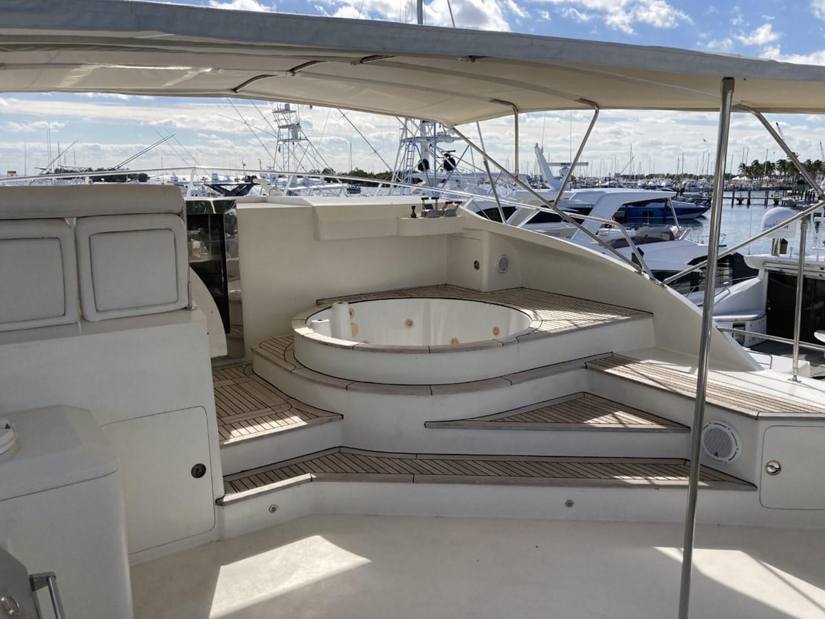 a boat in a harbor aboard ANGELE Yacht for Sale