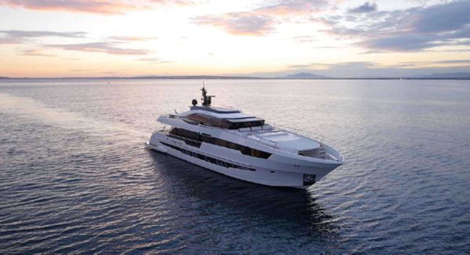 a boat in the water aboard 2021 ASTONDOA 100 CENTURY Yacht for Sale
