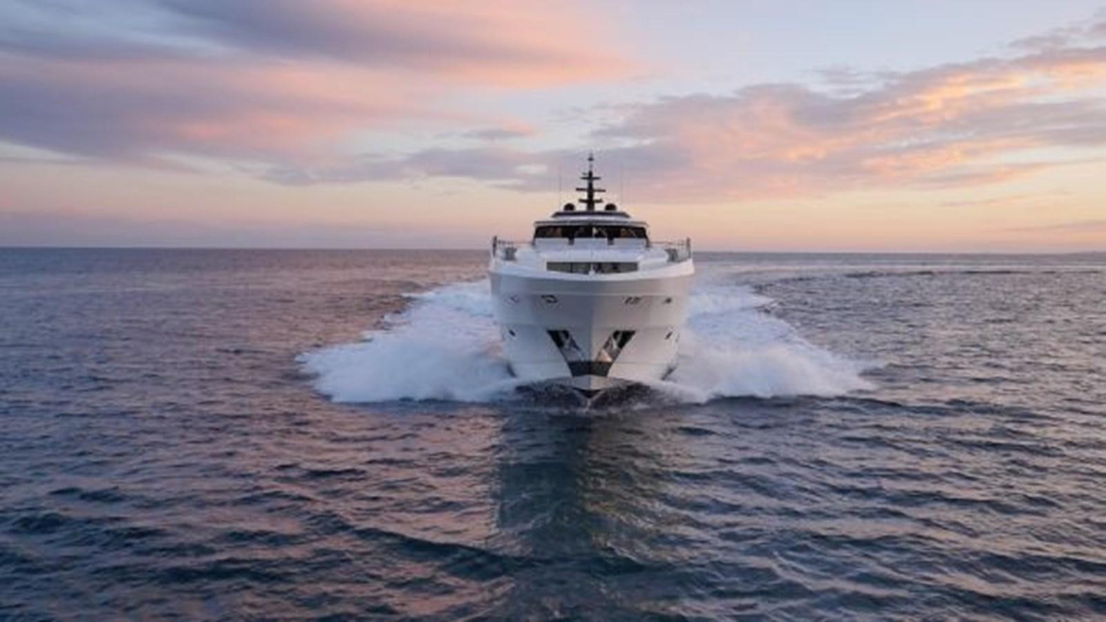 a boat on the water aboard 2021 ASTONDOA 100 CENTURY Yacht for Sale