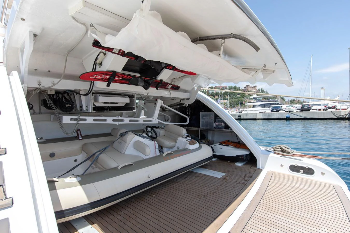 a boat on the water aboard FATAMORGANA Yacht for Sale