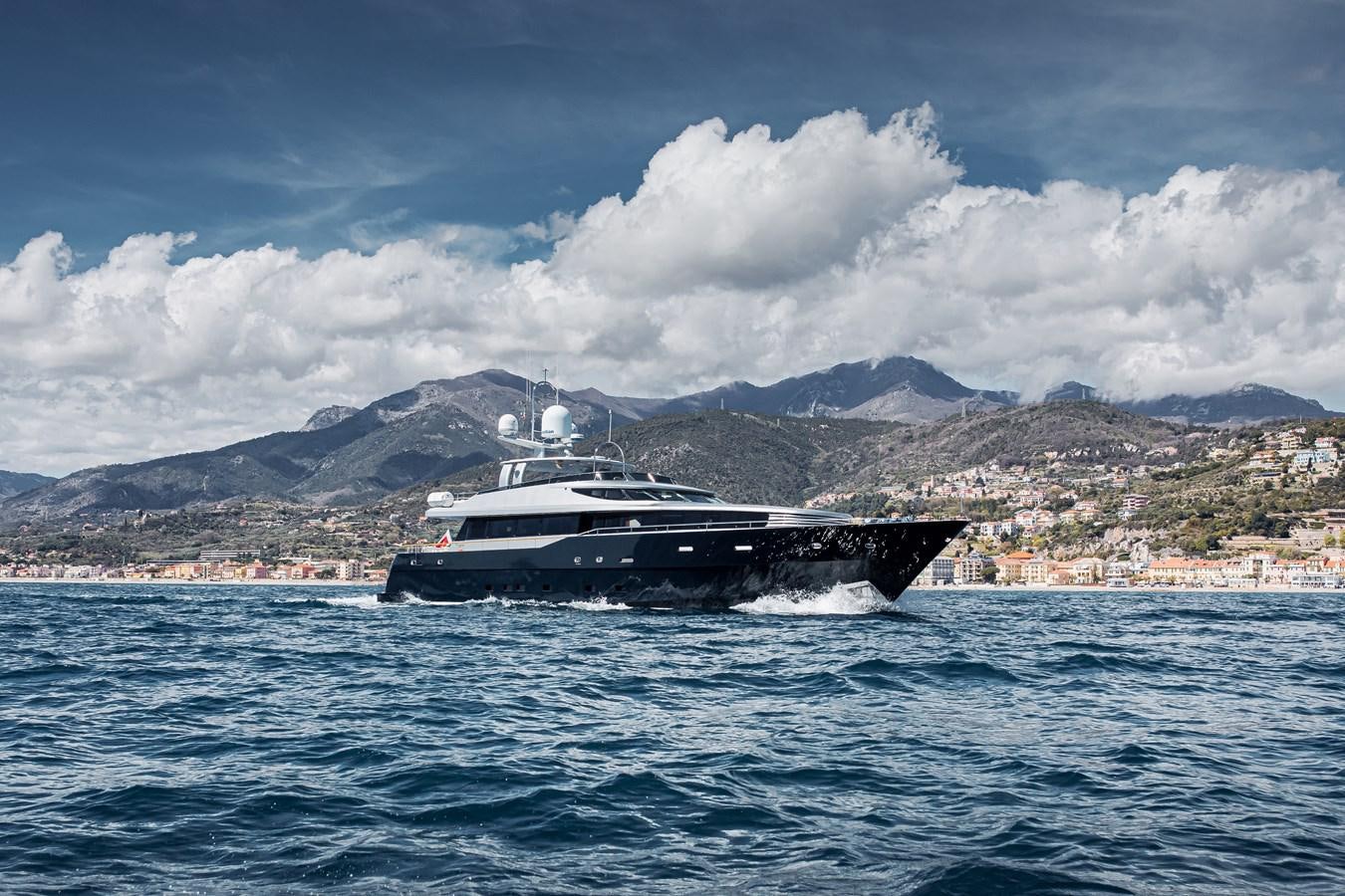 a boat in the water aboard XO OF THE SEAS Yacht for Sale