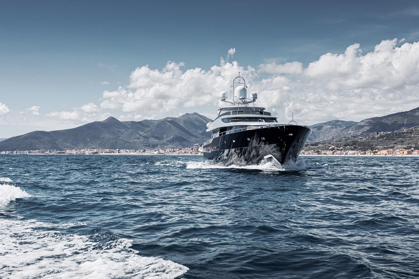 a ship in the water aboard XO OF THE SEAS Yacht for Sale