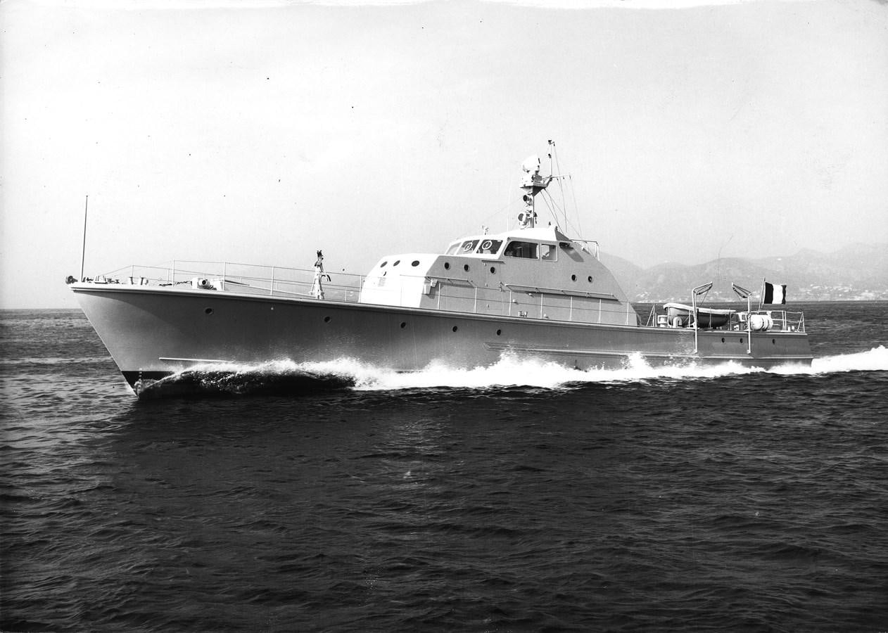 a large ship on the water aboard TEMPEST WS Yacht for Sale