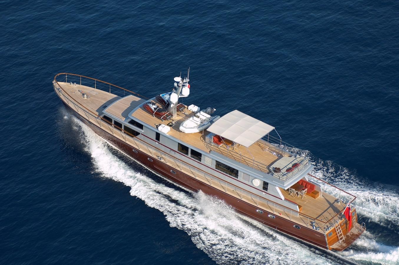 a ship in the water aboard TEMPEST WS Yacht for Sale