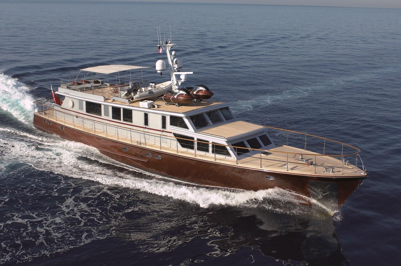a boat on the water aboard TEMPEST WS Yacht for Sale