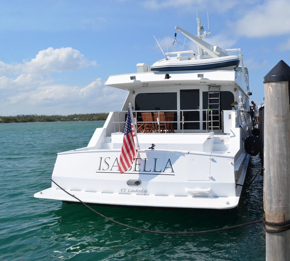 a boat on the water aboard ISABELLA Yacht for Sale