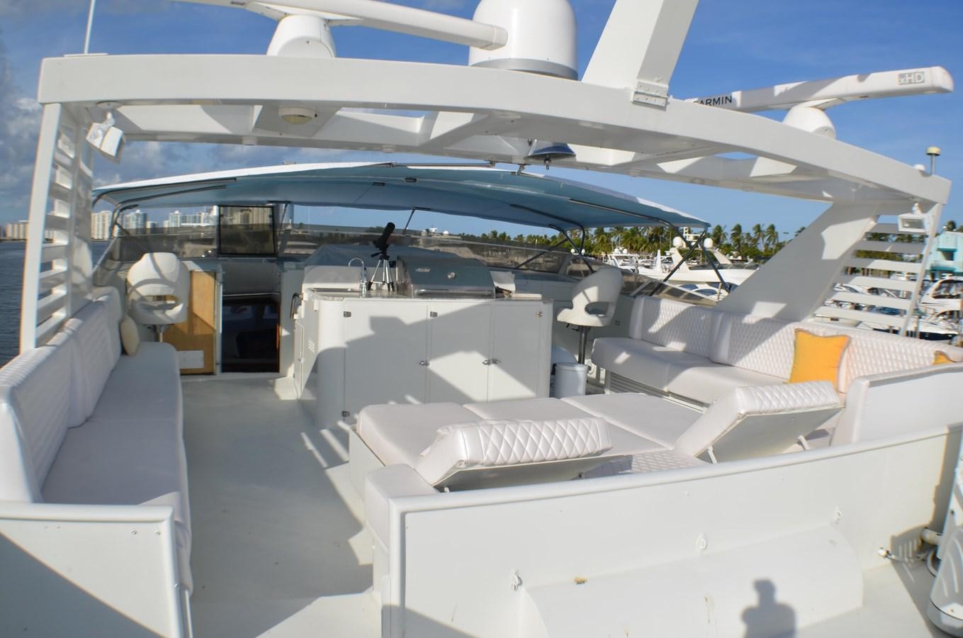 a large white boat aboard ISABELLA Yacht for Sale
