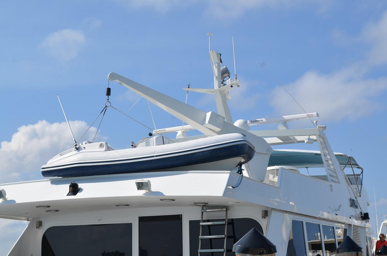 a large white boat with a propeller aboard ISABELLA Yacht for Sale