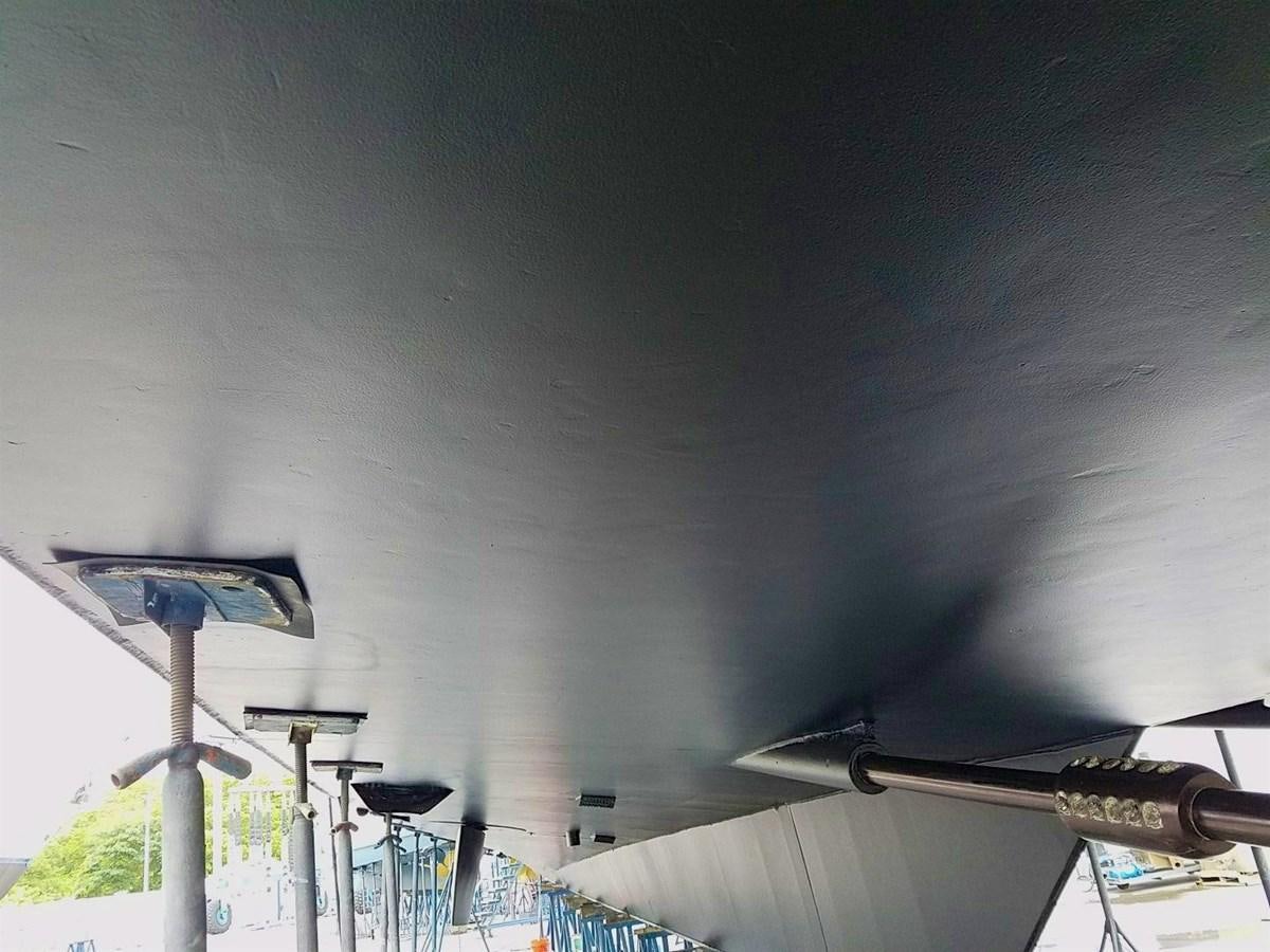 a satellite dish on a pole aboard ISABELLA Yacht for Sale