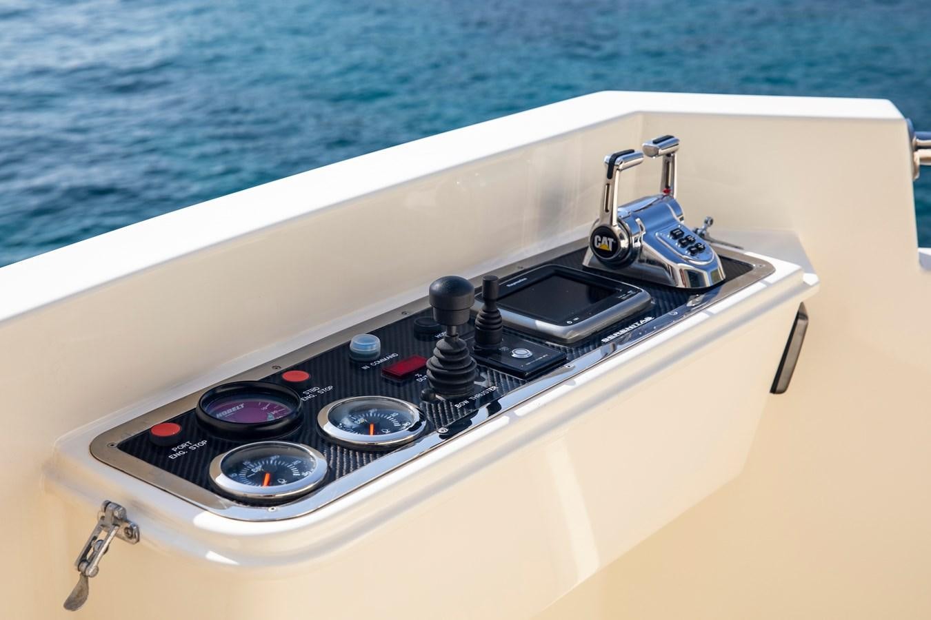 a boat with a camera on the front aboard OCEAN DREAM Yacht for Sale