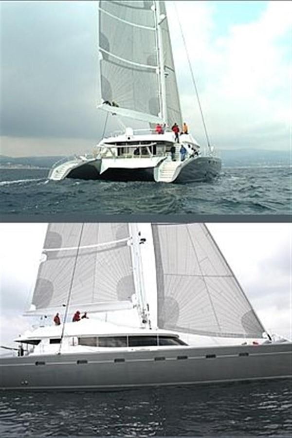a sailboat on the water aboard 102' 2007 BLUBAY 102 Yacht for Sale