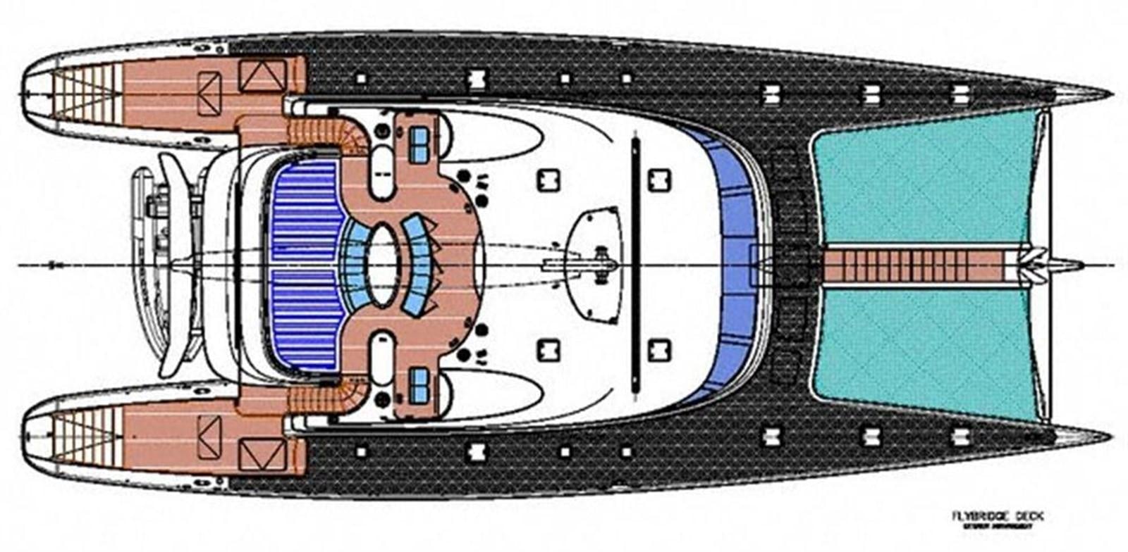 diagram aboard 102' 2007 BLUBAY 102 Yacht for Sale