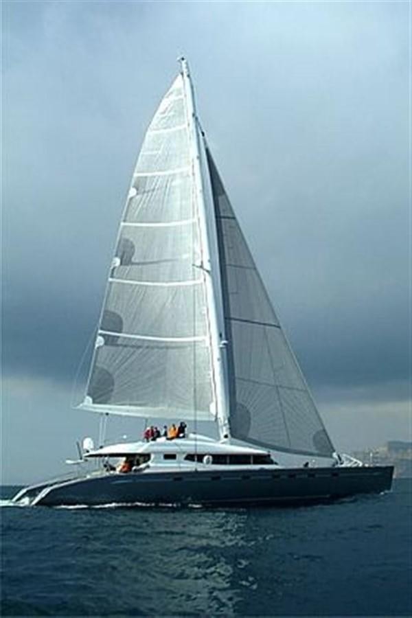 a sailboat on the water aboard 102' 2007 BLUBAY 102 Yacht for Sale
