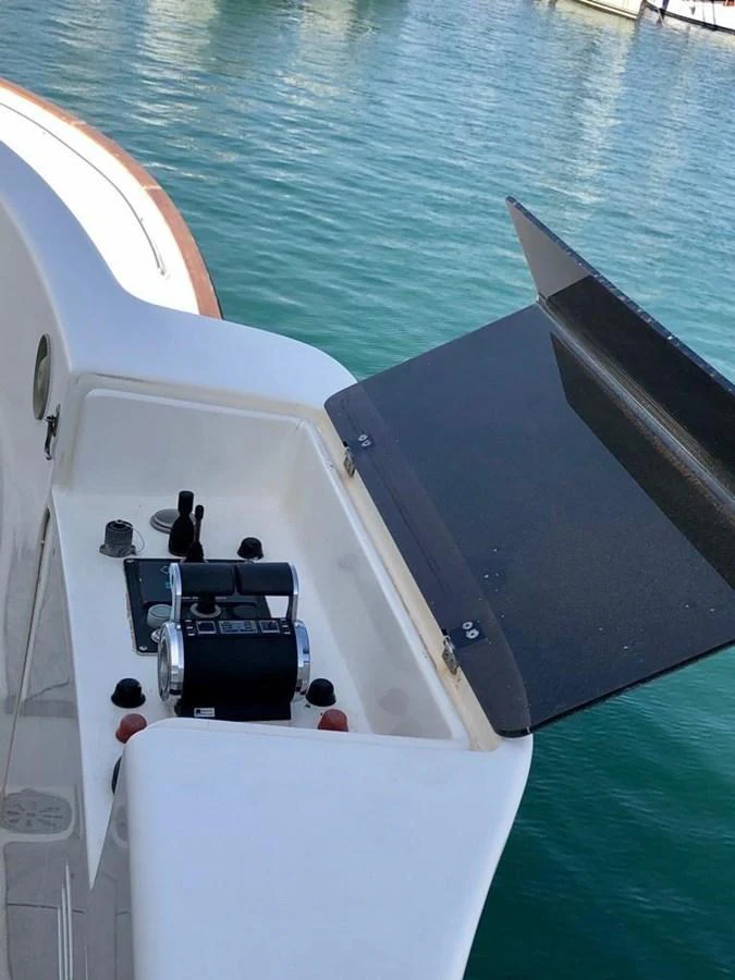 a boat with a group of people on it aboard GIHRAMAR Yacht for Sale