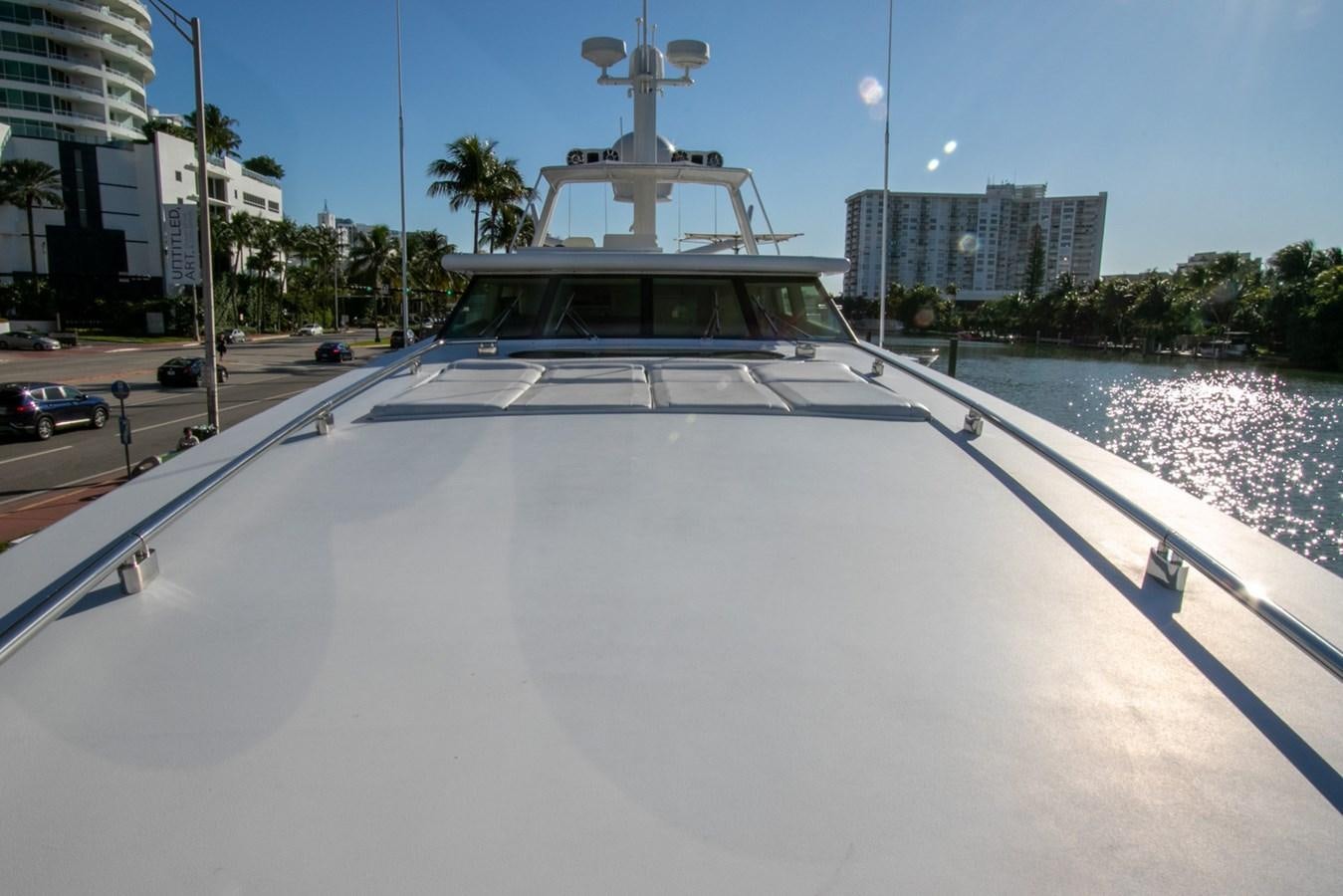a boat on a river aboard HIGH LINE Yacht for Sale