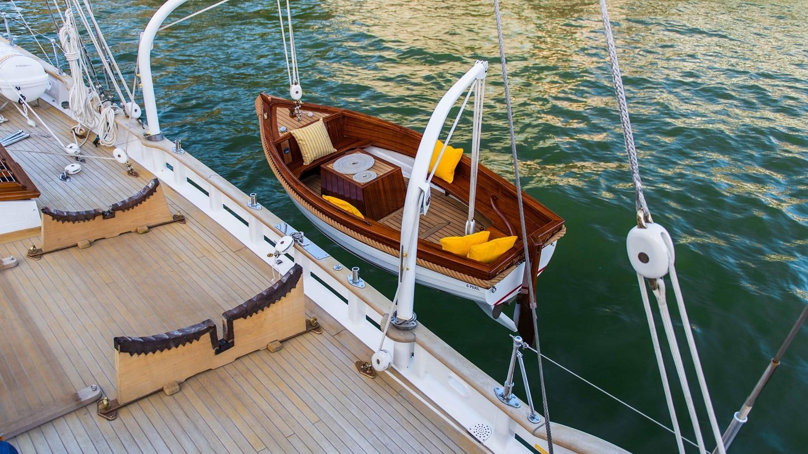 a boat on the water aboard BORKUMRIFF II Yacht for Sale