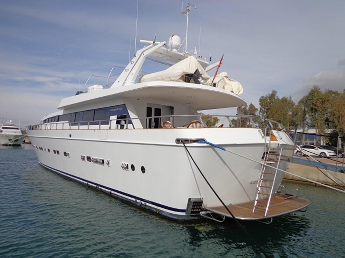 a white boat in the water aboard AKHIR 31 Yacht for Sale