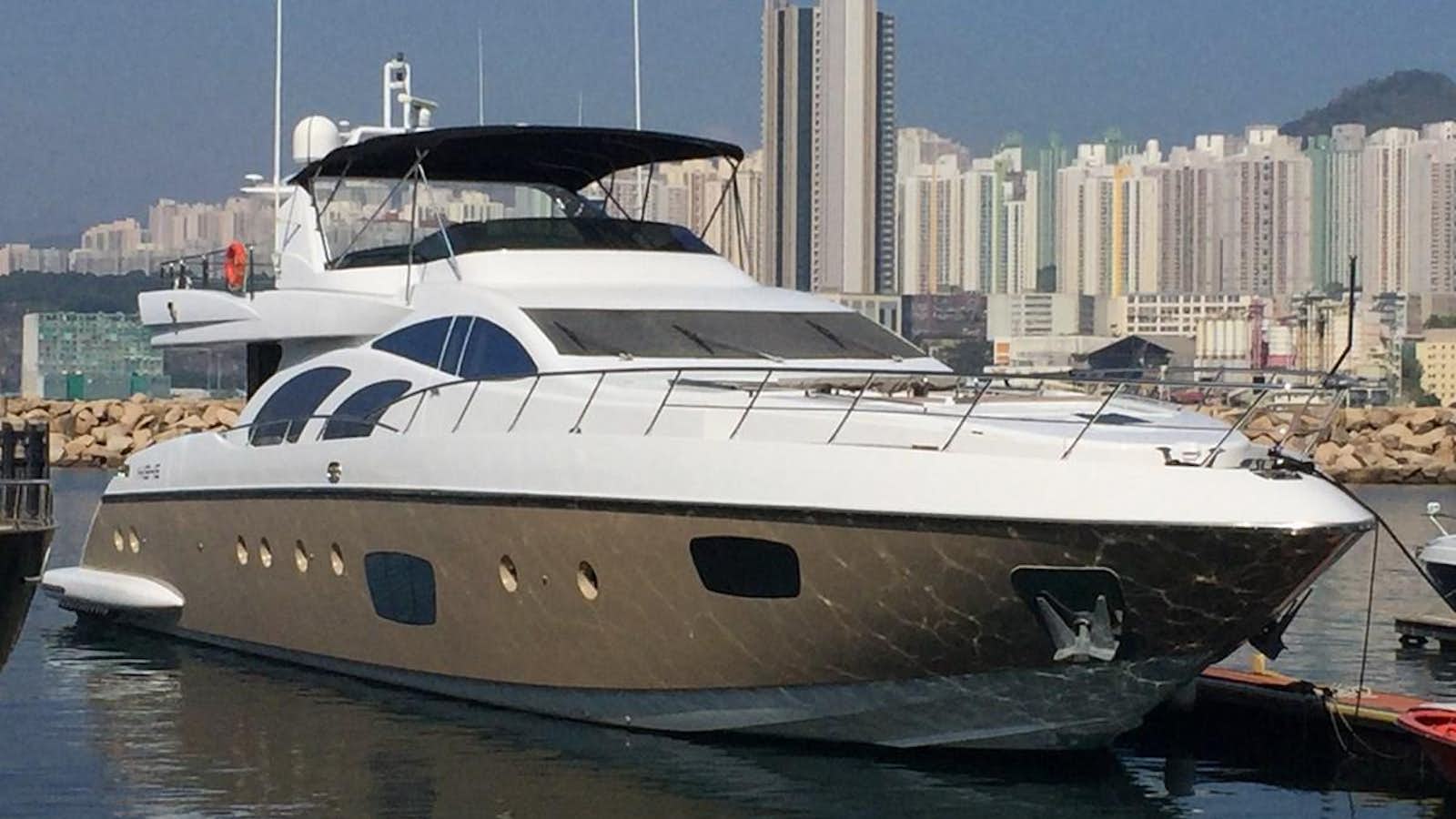 a boat in the water aboard AZIMUT 98/38 Yacht for Sale